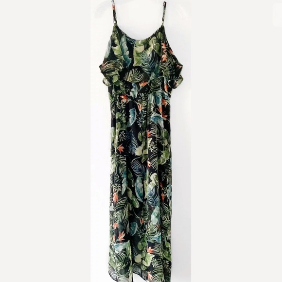 SANCTUARY SOFIA RUFFLED ISLAND FEVER MAXI DRESS - Picture 7 of 7